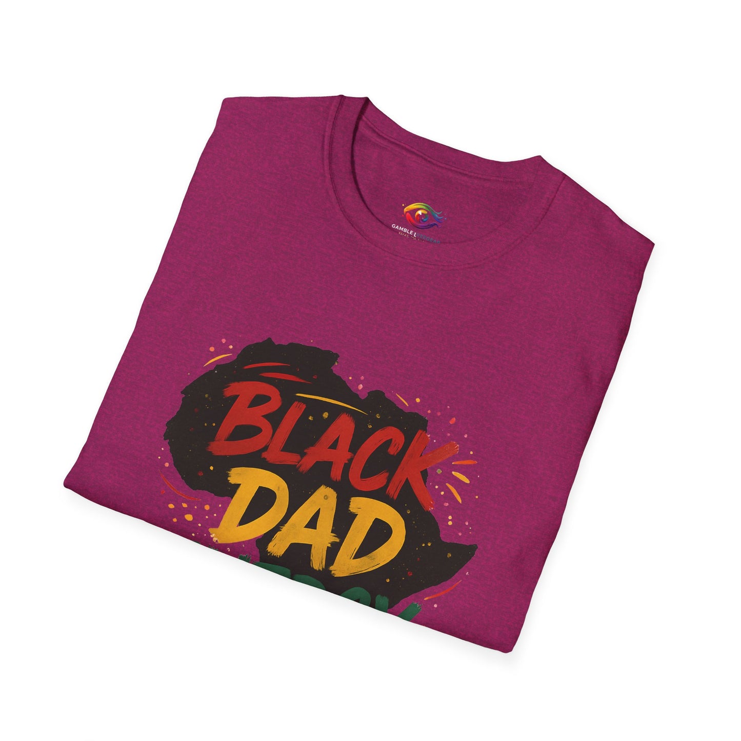 Black Dad Energy T-Shirt, Father's Day Gift, Unisex Tee, Dad Apparel, African