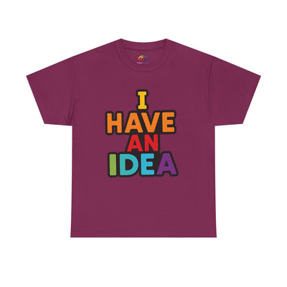 Creative Idea Unisex Heavy Cotton Tee, Unisex Shirt, Inspirational