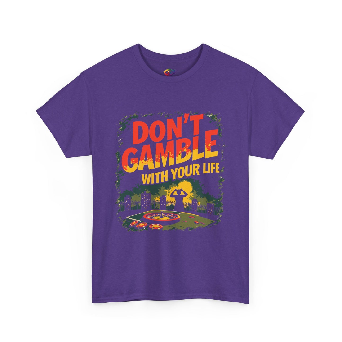 Don't Gamble With Your Life Unisex Tee,  Gambling Addiction Recovery  Casual Shirt ,