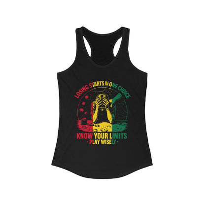 Inspirational Racerback Tank, Motivational Workout Top, Fitness Apparel, Casual