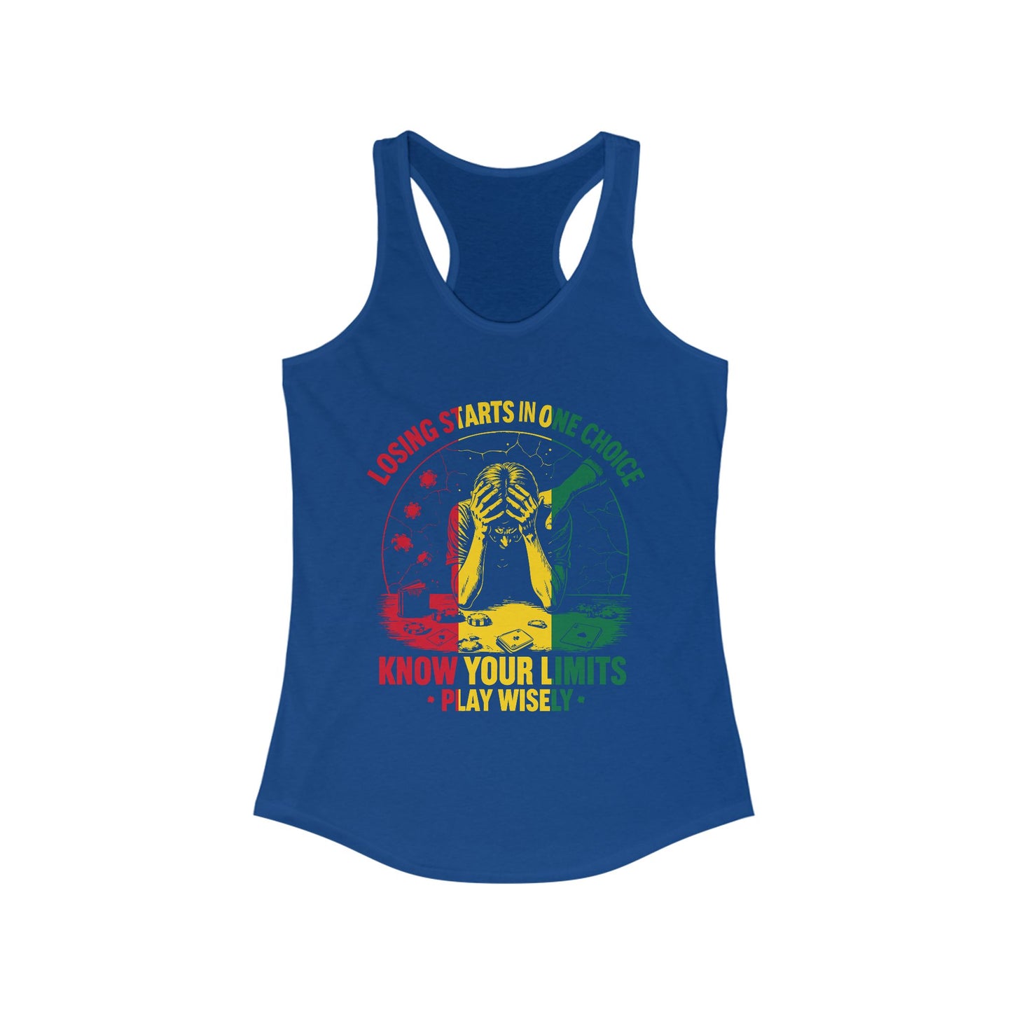 Inspirational Racerback Tank, Motivational Workout Top, Fitness Apparel, Casual