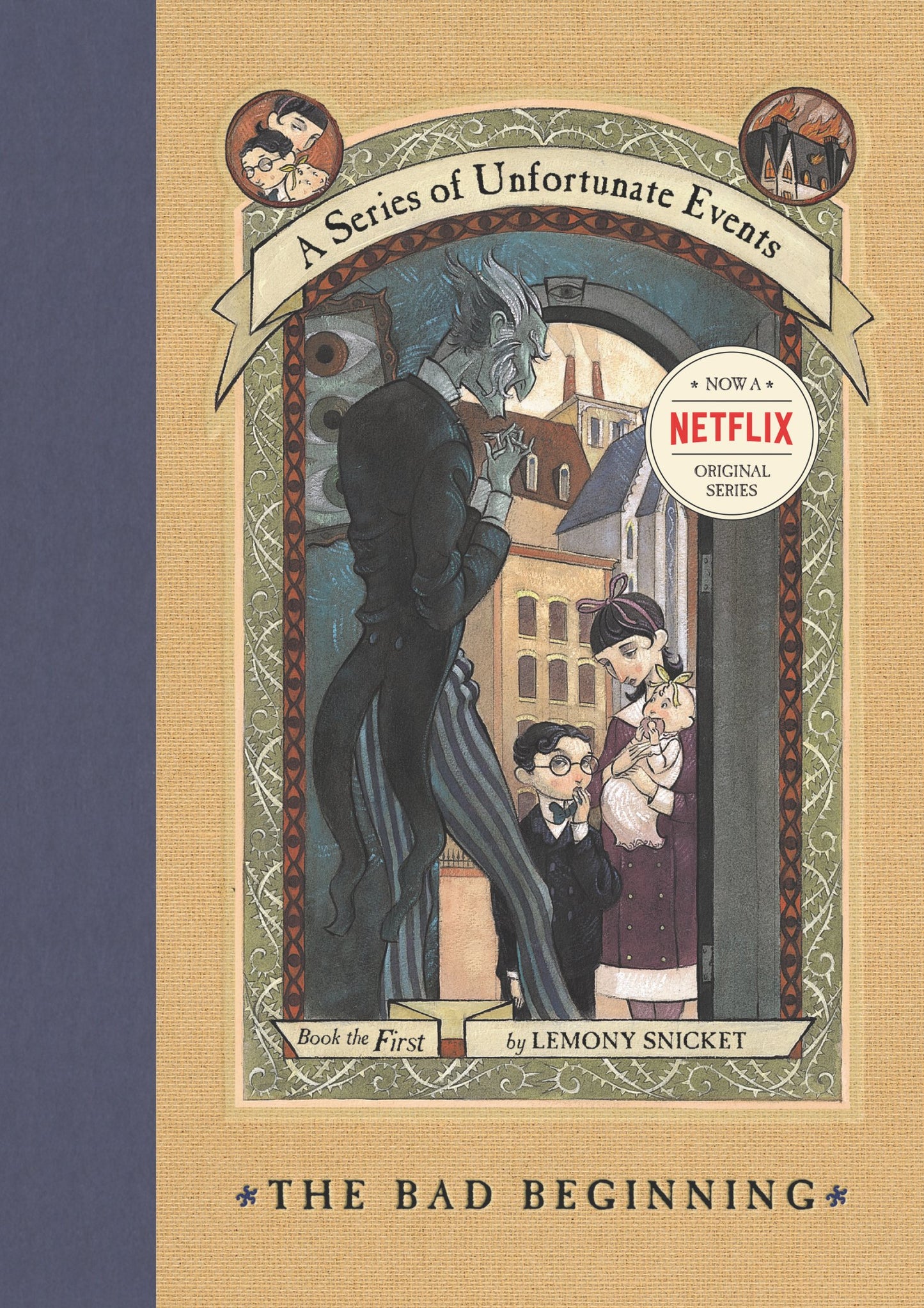 Cover of The Bad Beginning (A Series of Unfortunate Events #1)