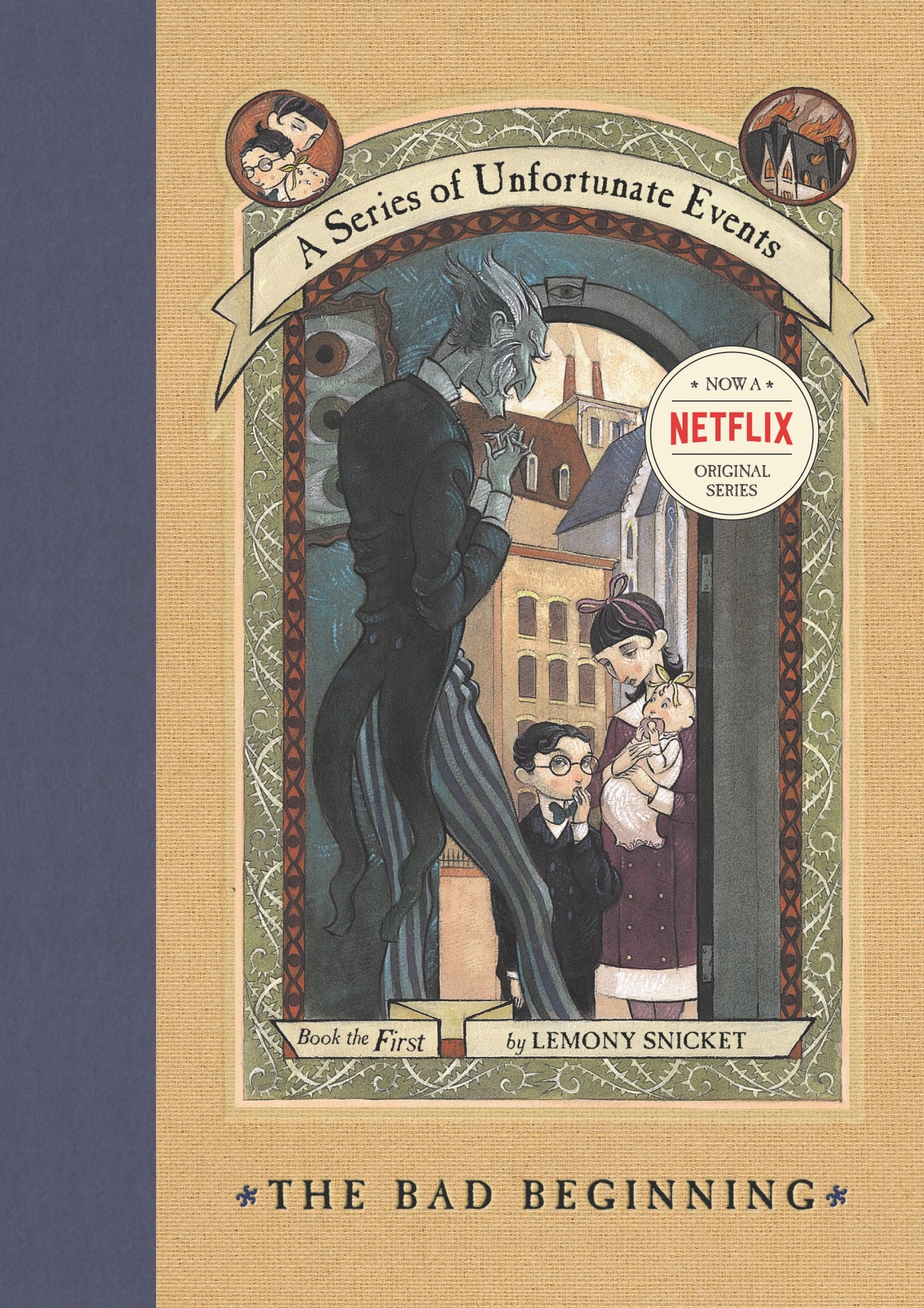 Cover of The Bad Beginning (A Series of Unfortunate Events #1)