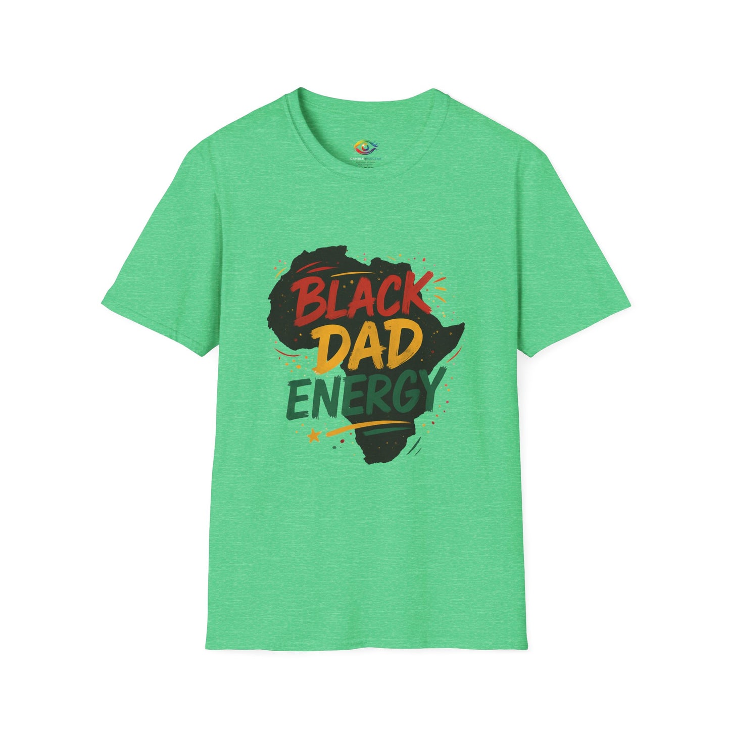 Black Dad Energy T-Shirt, Father's Day Gift, Unisex Tee, Dad Apparel, African