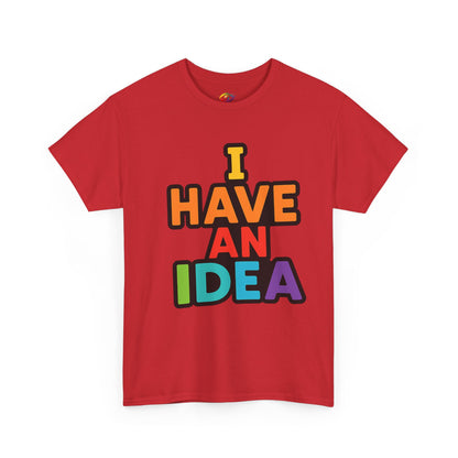 Creative Idea Unisex Heavy Cotton Tee, Unisex Shirt, Inspirational