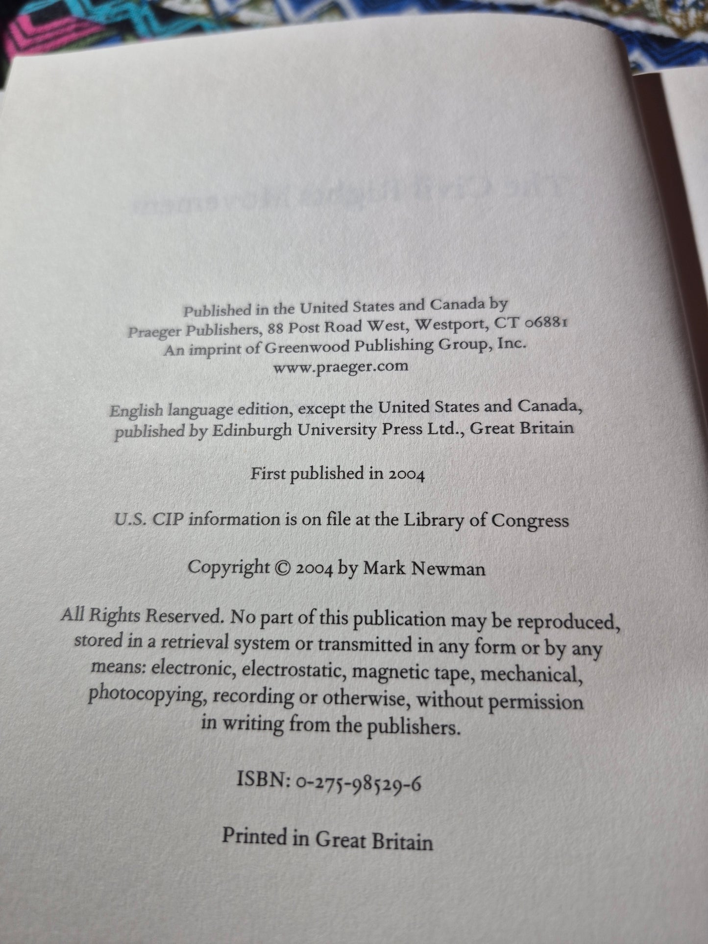 The Civil Rights Movement by Mark Newman (Author)